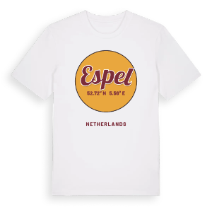 Espel cirkel t-shirt – ekologisk bomull t-shirt från Pinshirt
