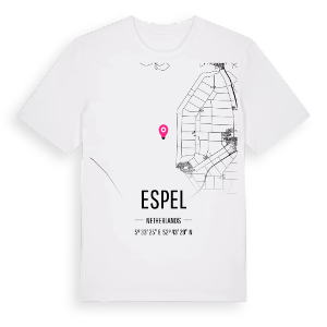 Espel karta t-shirt – ekologisk bomull t-shirt från Pinshirt