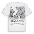 Flevoland karta t-shirt