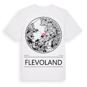 Flevoland t-shirt – ekologisk bomull t-shirt från Pinshirt