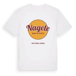 Nagele cirkel t-shirt – ekologisk bomull t-shirt från Pinshirt