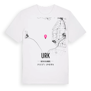 Urk karta t-shirt – ekologisk bomull t-shirt från Pinshirt