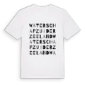 Waterschap Zuiderzeeland ordlek t-shirt