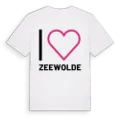 Jag älskar Zeewolde t-shirt stort tryck