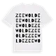 Zeewolde ordlek t-shirt