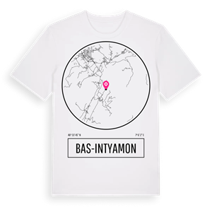 Bas-Intyamon t-shirt – ekologisk bomull t-shirt från Pinshirt