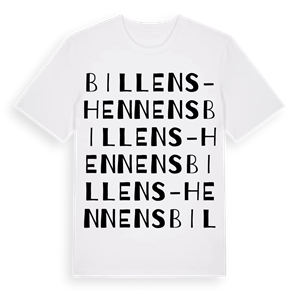 Billens-Hennens ordlek t-shirt – ekologisk bomull t-shirt från Pinshirt