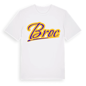 Broc baseball t-shirt – ekologisk bomull t-shirt från Pinshirt
