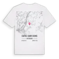Châtel-Saint-Denis karta t-shirt