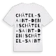 Châtel-Saint-Denis ordlek t-shirt