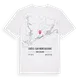 Châtel-sur-Montsalvens karta t-shirt