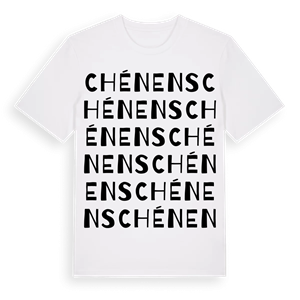 Chénens ordlek t-shirt – ekologisk bomull t-shirt från Pinshirt