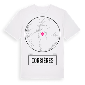 Corbières t-shirt – ekologisk bomull t-shirt från Pinshirt