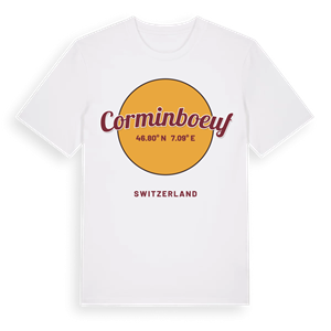 Corminboeuf cirkel t-shirt – ekologisk bomull t-shirt från Pinshirt