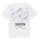 Courtepin karta t-shirt