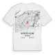 District de la Glâne karta t-shirt