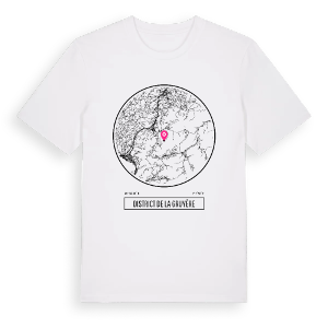 District de la Gruyère t-shirt – ekologisk bomull t-shirt från Pinshirt