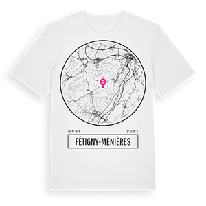 Fétigny-Ménières t-shirt – ekologisk bomull t-shirt från Pinshirt