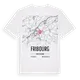 Fribourg karta t-shirt