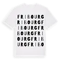 Fribourg ordlek t-shirt