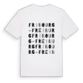 Fribourg - Freiburg ordlek t-shirt