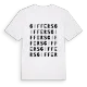 Giffers ordlek t-shirt