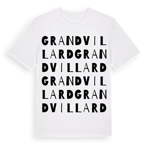 Grandvillard ordlek t-shirt – ekologisk bomull t-shirt från Pinshirt