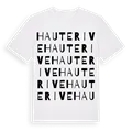 Hauterive ordlek t-shirt