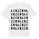 Kerzers ordlek t-shirt