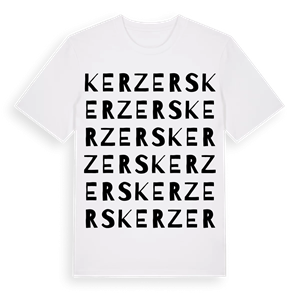 Kerzers ordlek t-shirt – ekologisk bomull t-shirt från Pinshirt