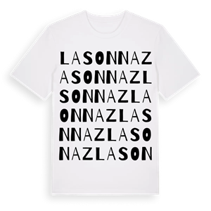La Sonnaz ordlek t-shirt – ekologisk bomull t-shirt från Pinshirt