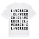 La Verrerie ordlek t-shirt