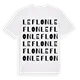 Le Flon ordlek t-shirt