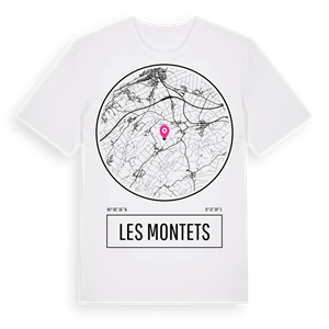 Les Montets t-shirt – ekologisk bomull t-shirt från Pinshirt