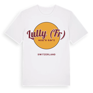 Lully (FR) cirkel t-shirt – ekologisk bomull t-shirt från Pinshirt