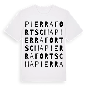 Pierrafortscha ordlek t-shirt – ekologisk bomull t-shirt från Pinshirt