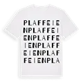 Plaffeien ordlek t-shirt