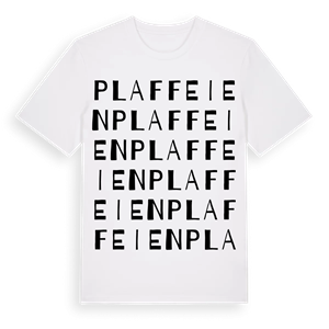 Plaffeien ordlek t-shirt – ekologisk bomull t-shirt från Pinshirt