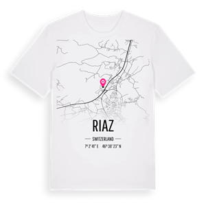 Riaz karta t-shirt – ekologisk bomull t-shirt från Pinshirt