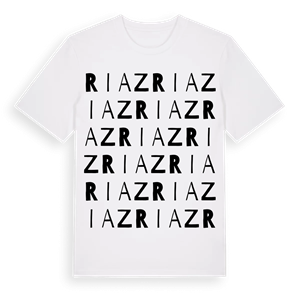 Riaz ordlek t-shirt – ekologisk bomull t-shirt från Pinshirt