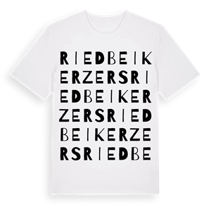 Ried bei Kerzers ordlek t-shirt – ekologisk bomull t-shirt från Pinshirt