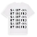 Saint-Martin (FR) ordlek t-shirt