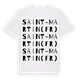 Saint-Martin (FR) ordlek t-shirt