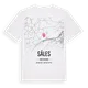 Sâles karta t-shirt