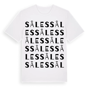 Sâles ordlek t-shirt – ekologisk bomull t-shirt från Pinshirt