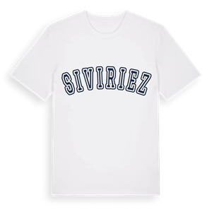 Siviriez college t-shirt – ekologisk bomull t-shirt från Pinshirt