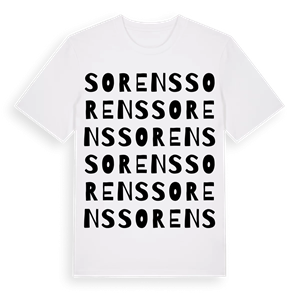 Sorens ordlek t-shirt – ekologisk bomull t-shirt från Pinshirt
