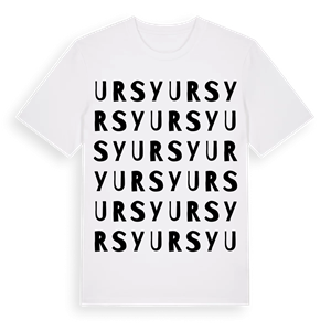 Ursy ordlek t-shirt – ekologisk bomull t-shirt från Pinshirt
