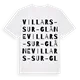 Villars-sur-Glâne ordlek t-shirt
