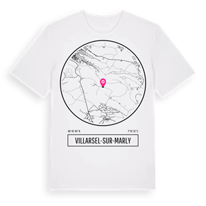 Villarsel-sur-Marly t-shirt – ekologisk bomull t-shirt från Pinshirt
